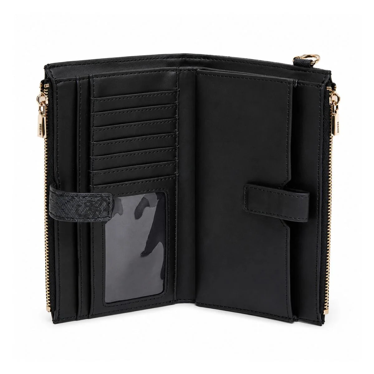 GUESS Laurel II Double Zip Organiser - COL - Coal