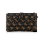GUESS Laurel II Monogram Double Zip Organiser - BRN - Brown