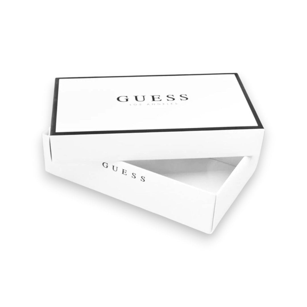 GUESS Laurel II Monogram Double Zip Organiser - BRN - Brown