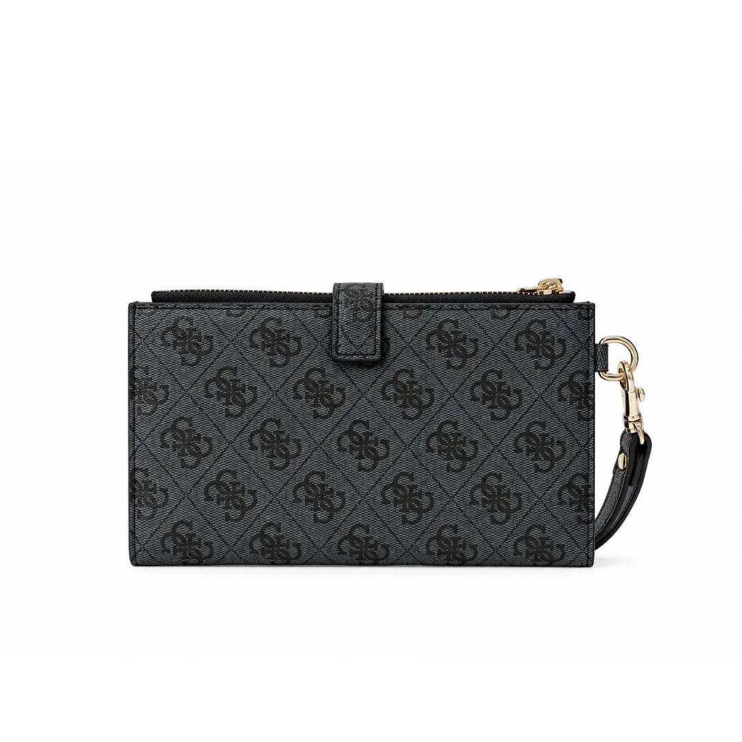 GUESS Laurel II Monogram Double Zip Organiser - GRY - Gray