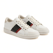 GUESS LENDY Sneakers Men - WHTBEG - White-Beige / 40