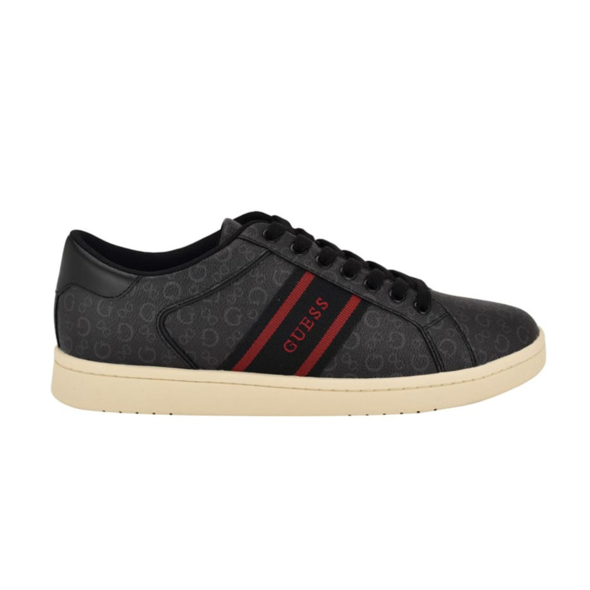 Guess Locey Men’s Sneakers - BLKRED - Black / 40