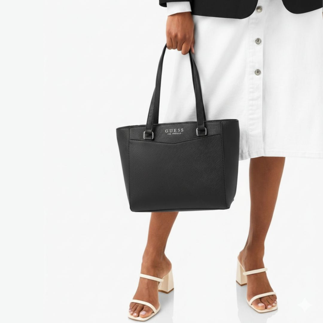 GUESS Lockwood Tote Bag Women - BLK - Black