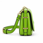 GUESS Logo Flap Crossbody Bag - GLD - Gold