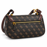GUESS Logo Flap Shoulder Bag - BLK (Copy) - Black