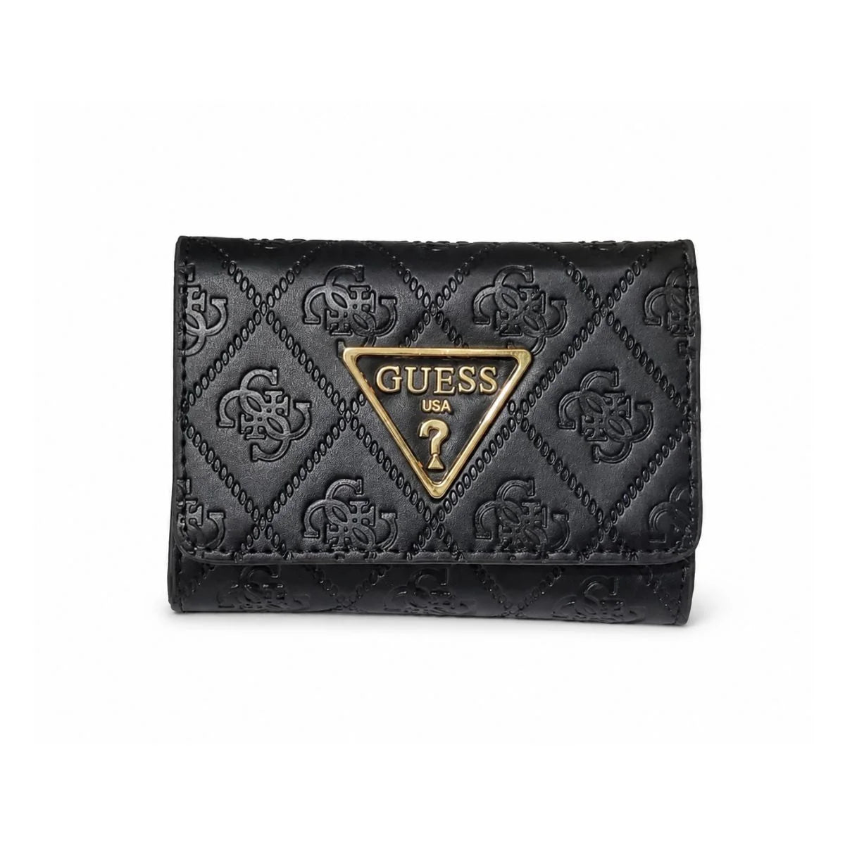 Guess Logo Trifold Wallet SWCG72 91430 - BLK - Black
