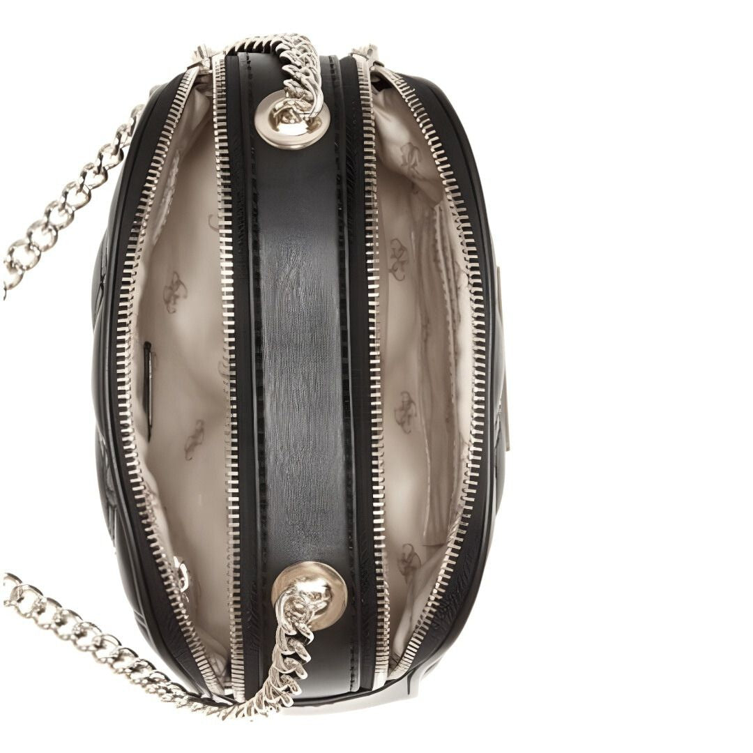 GUESS Lolli Quilted Mini Crossbody Bag - BLK - Black