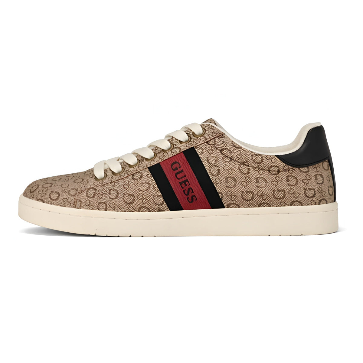 Guess Lomynz Monogram Sneakers Men - BEG - Beige / 39