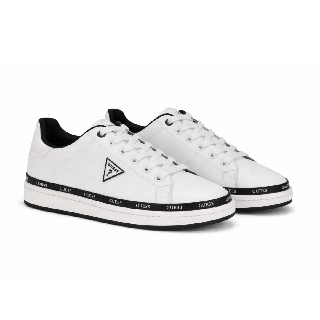 Guess Lovis Men’s Sneakers - WHT - White / 41