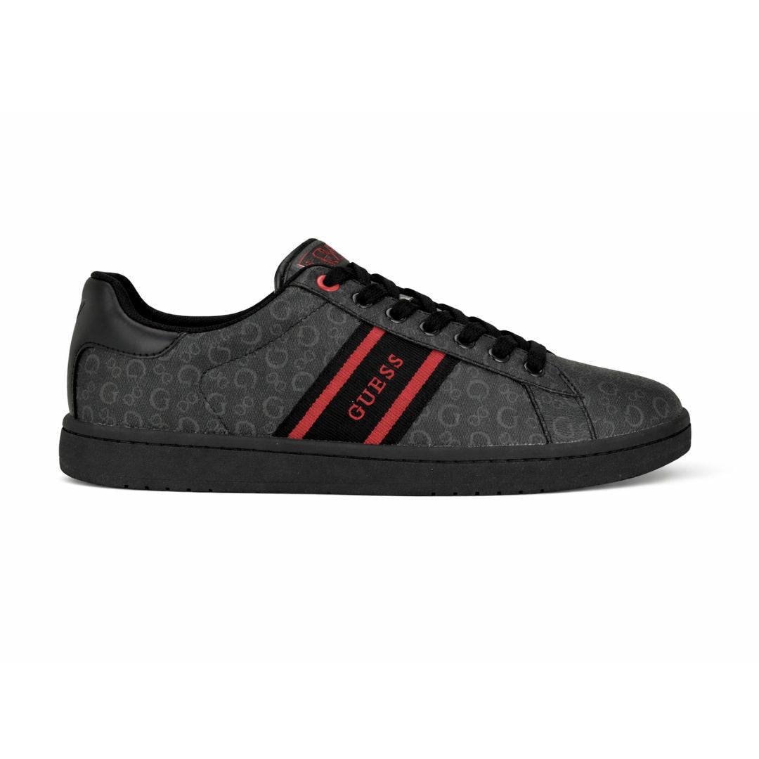 Guess Lovyns Men’s Sneakers - BLKRED - Black/Red / 40