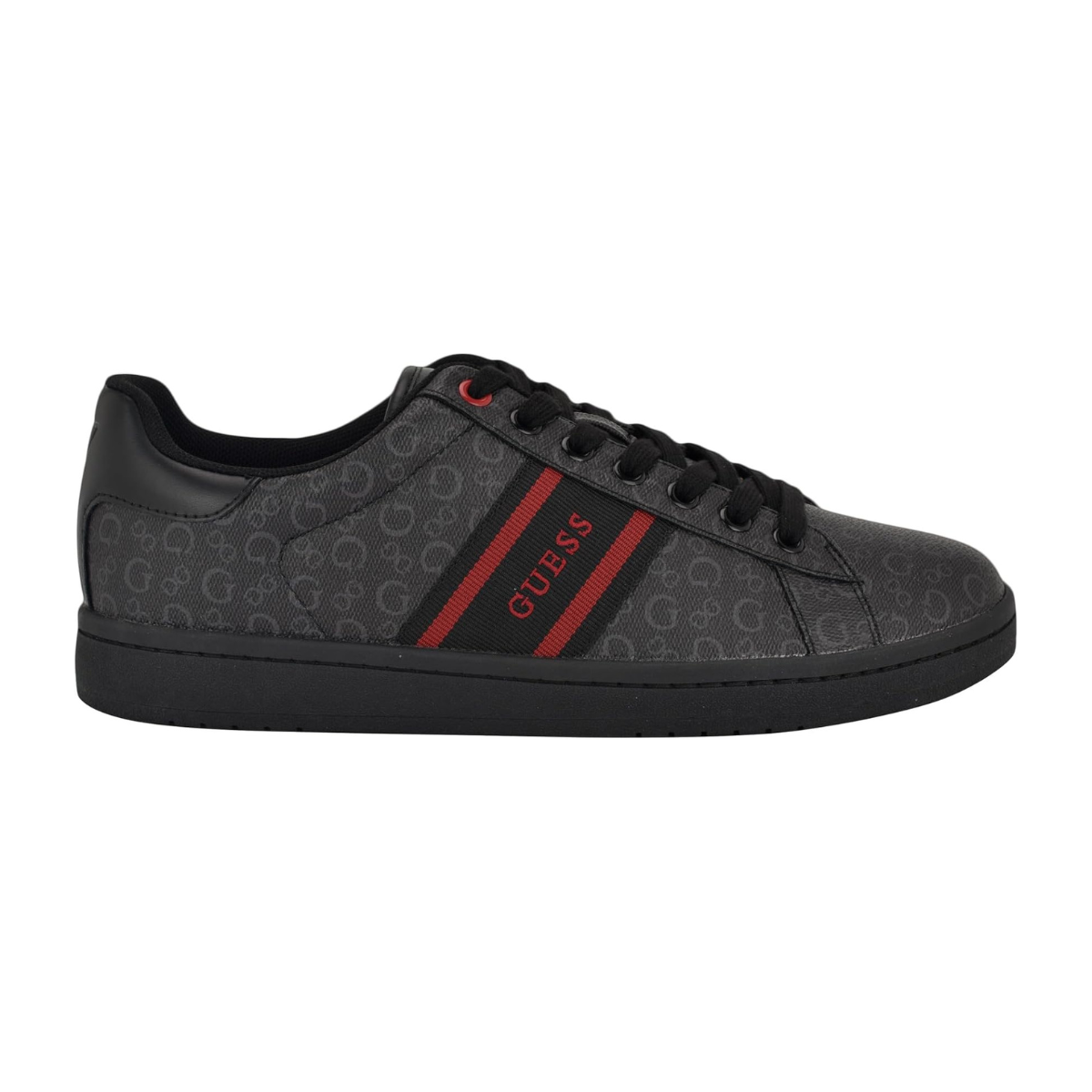 Guess Lovyns Men’s Sneakers - BLKRED - Black/Red / 40
