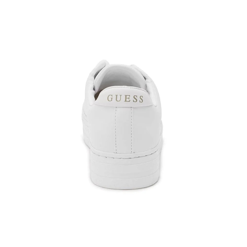 GUESS Lullu Logo Low Top Sneakers Women - WHT Shoes