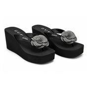 GUESS Lulu Platform Sandals Women -BLK - Black / 35