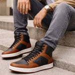 GUESS Luny High Top Sneakers Men - BLKBRN