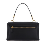 GUESS Masie Top Handle Flap Handbag - BLK - Black