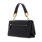 GUESS Masie Top Handle Flap Handbag - BLK - Black