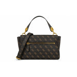 GUESS Masie2 Top Handle Flap Handbag - BRN - Brown