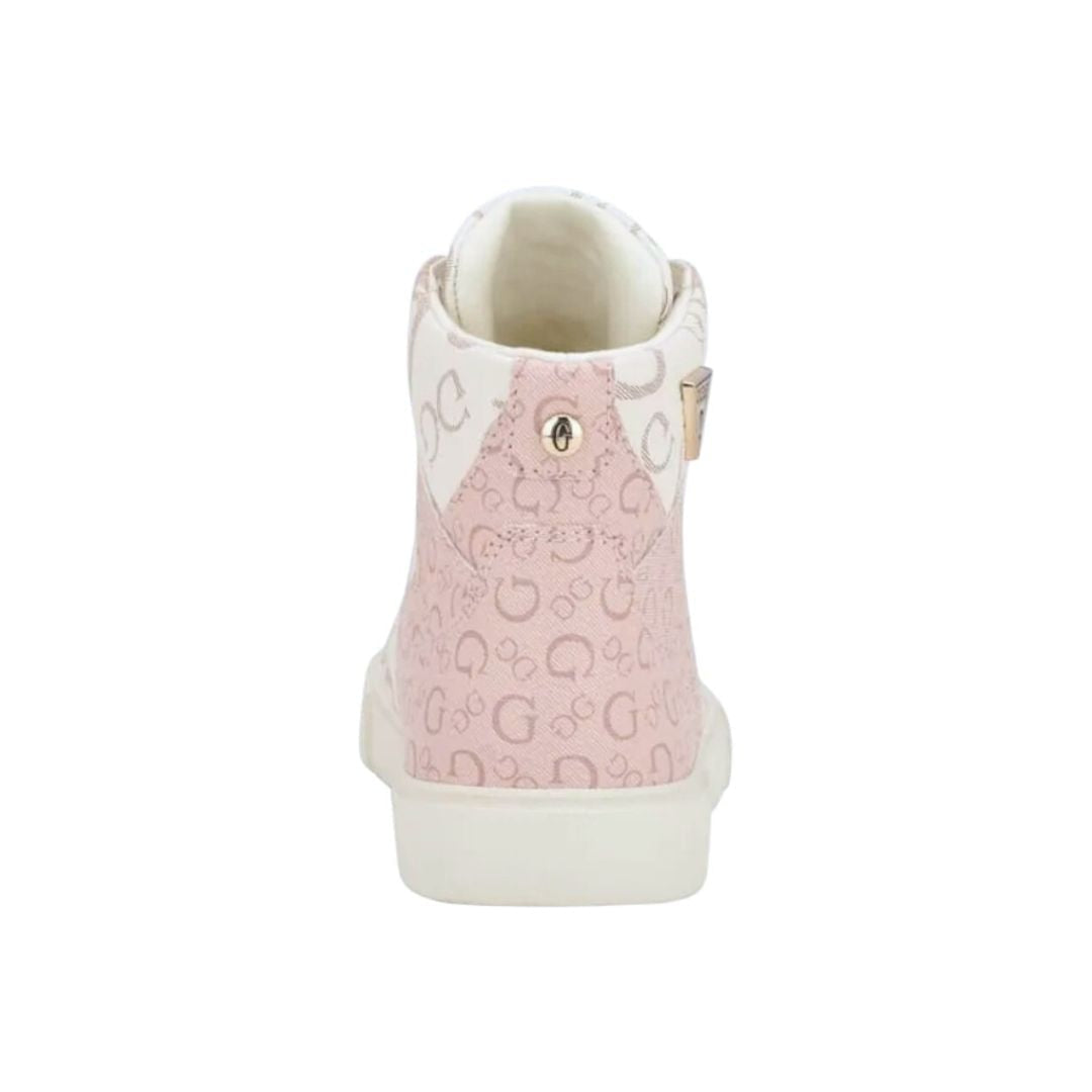 Guess Matches High-Top Sneakers Women - WHTRSE