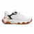 GUESS Mazzy Mixed Leather Sneakers Women - WHTGOLD - White / 35 / M