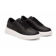 GUESS Men’s WALEEK-R Sneakers-BLK - Black / 40