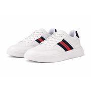 GUESS Men’s WALEN Sneaker- WHT - White / 40