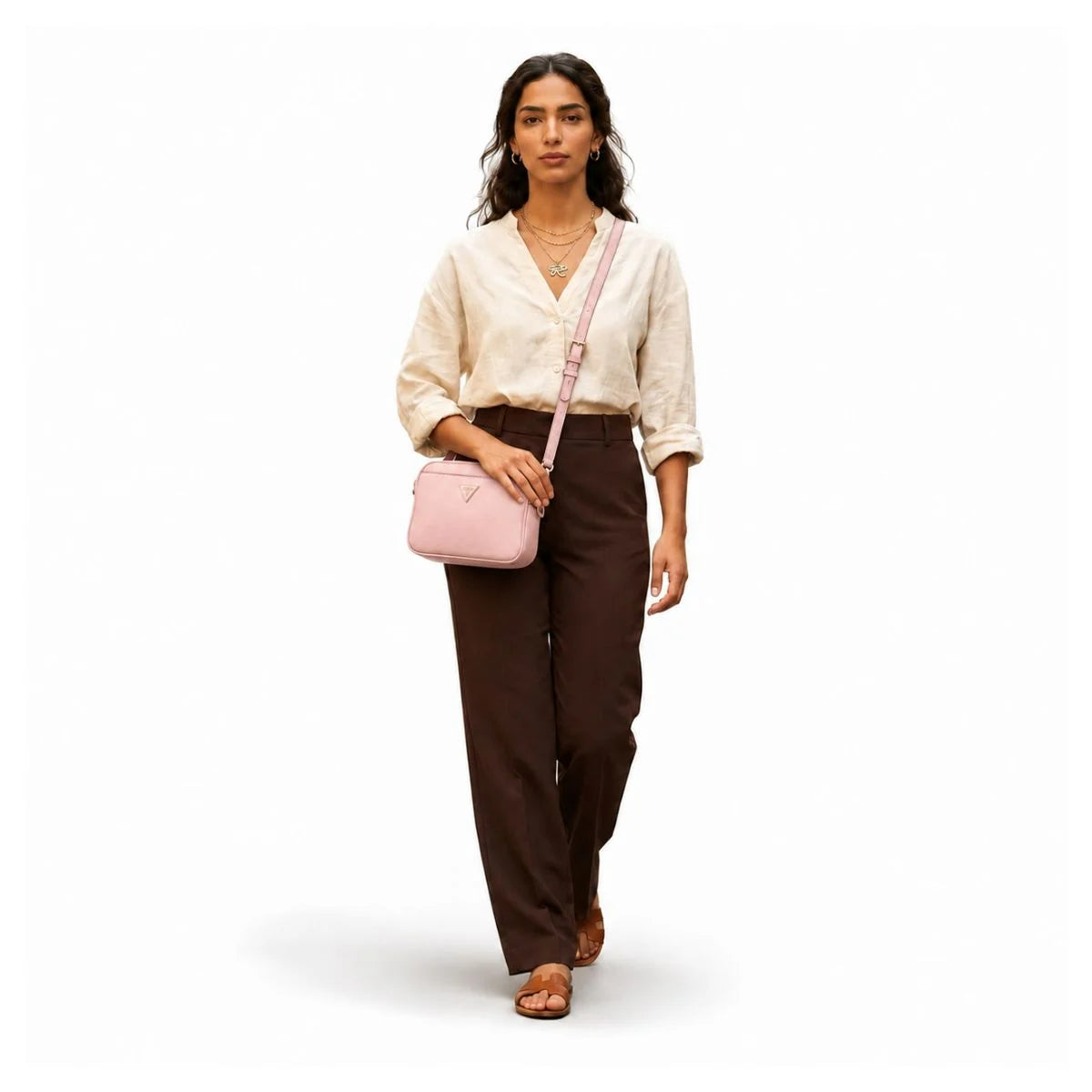 GUESS Meridian Crossbody Women - PNK - Pink