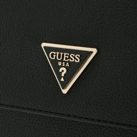 GUESS Meridian Flap Shoulder Bag - BLK - Black