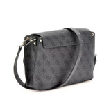 GUESS Meridian Flap Shoulder Bag - COL - Grey