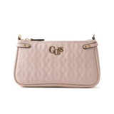 GUESS Mini Logo Convertible Crossbody Flap Bag - RSE - Rose