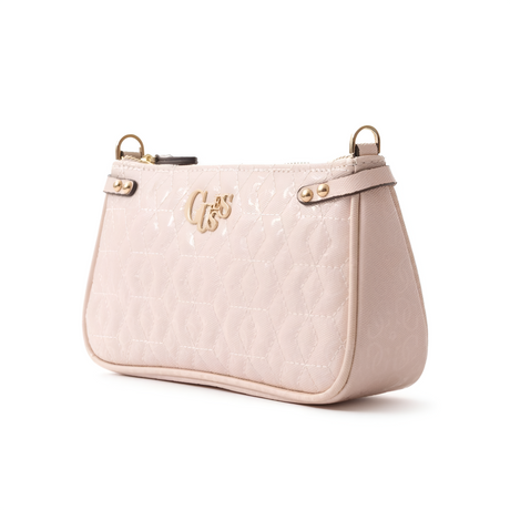 GUESS Mini Logo Convertible Crossbody Flap Bag - RSE - Rose