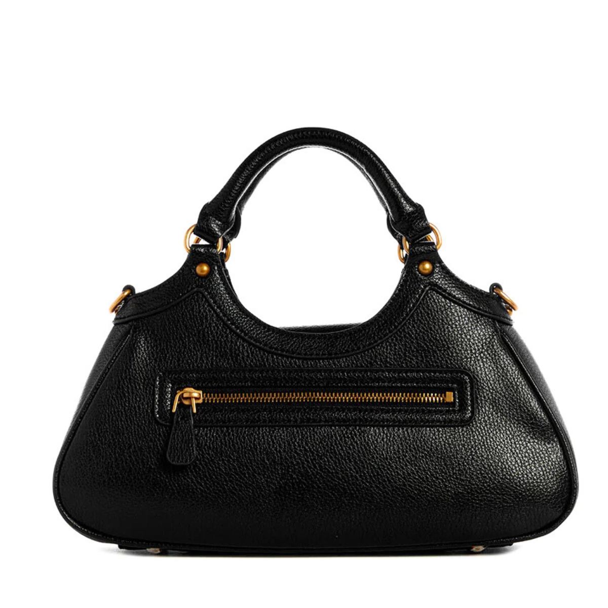 GUESS Mintha Small Satchel Handbag women - BLK - Black
