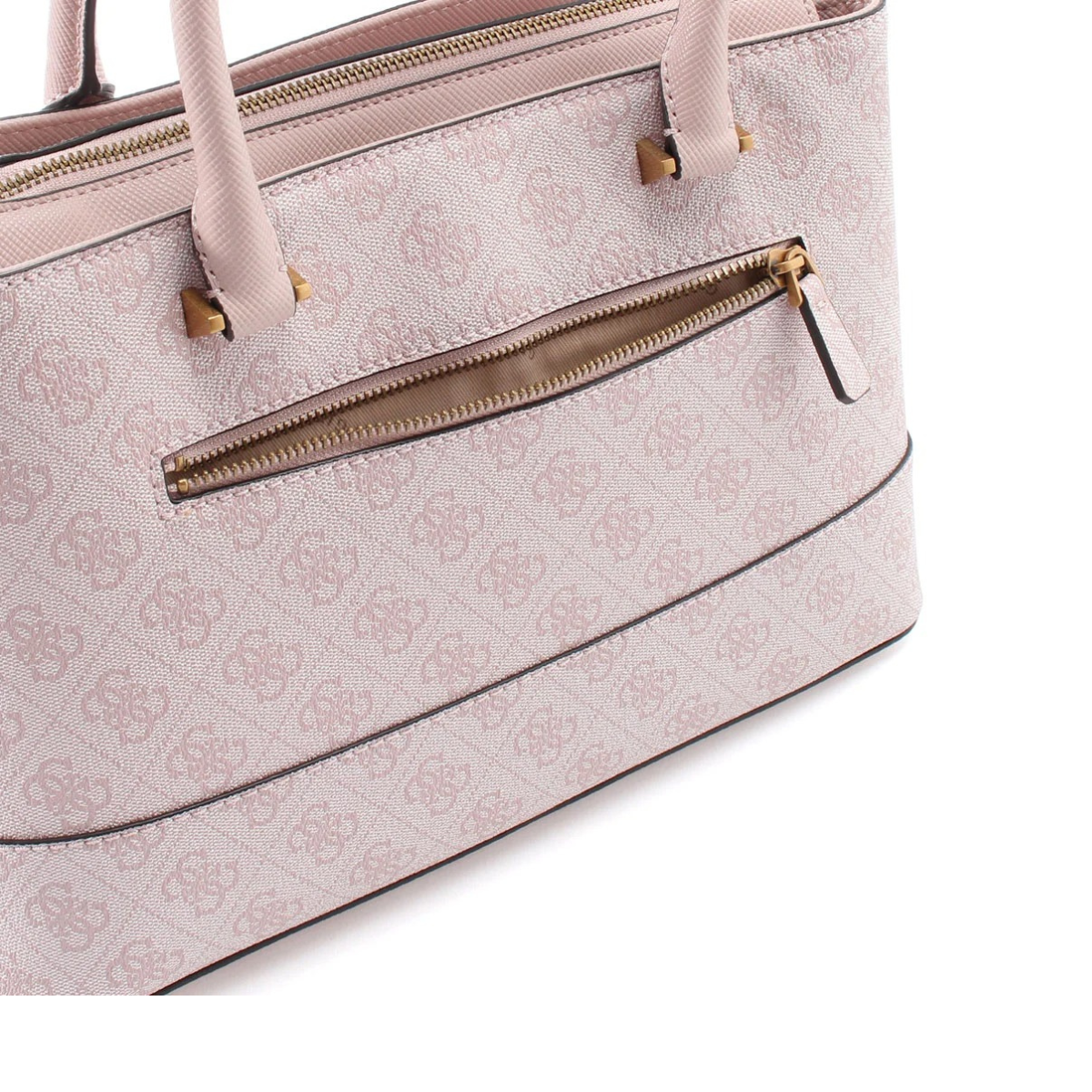 GUESS Monogram Satchel Handbag For Women