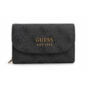 GUESS Monogram Zip Organiser wallet Women - COL - Coal