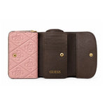 GUESS Monogram Zip Organiser Wallet Women - PNK - Pink