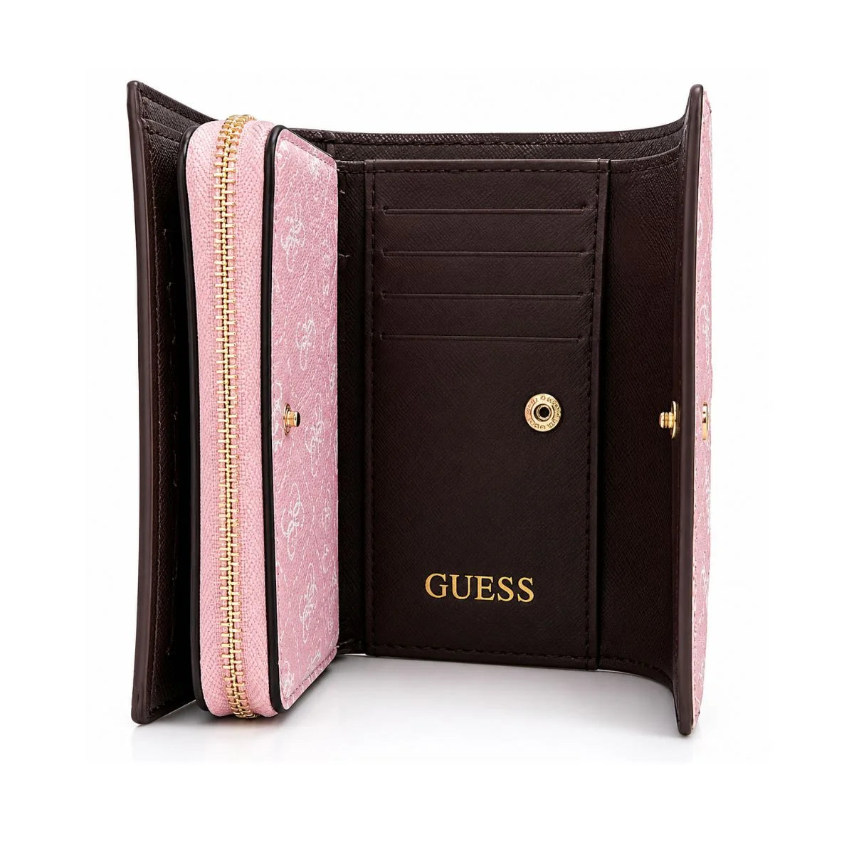 GUESS Monogram Zip Organiser wallet Women - PNK - Pink