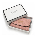 GUESS Monogram Zip Organiser Wallet Women - PNK - Pink