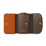 GUESS Monogram Zip Organiser Wallet Women - TAN - Tan