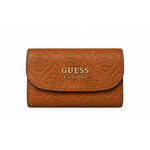 GUESS Monogram Zip Organiser Wallet Women - TAN - Tan
