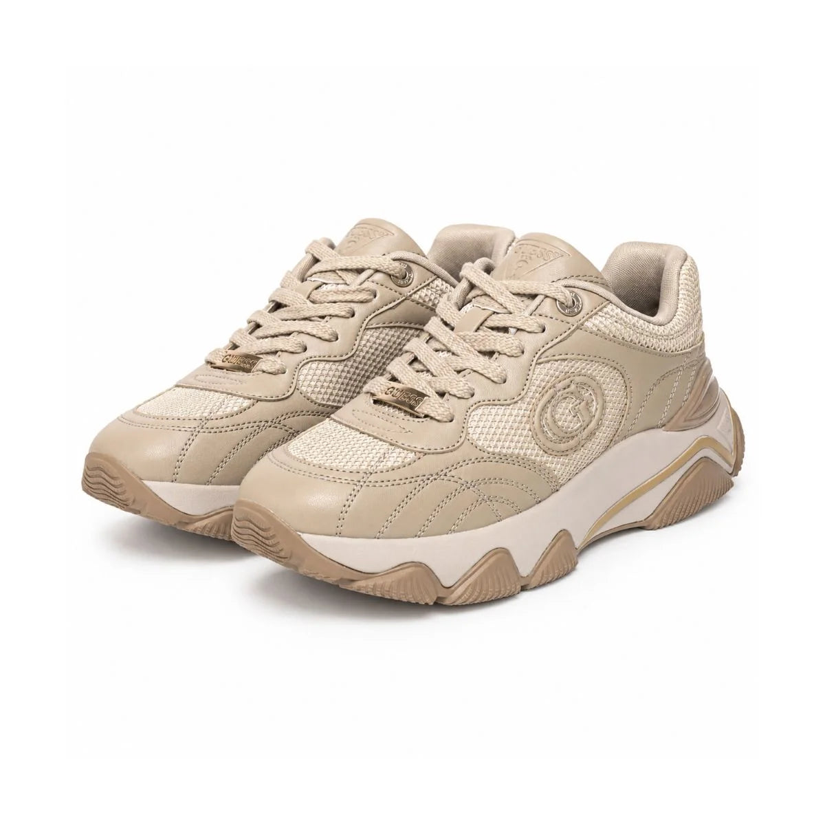 Guess Morriz FLFMRZ ELE12 Sneaker women - BEG - Beige / 35