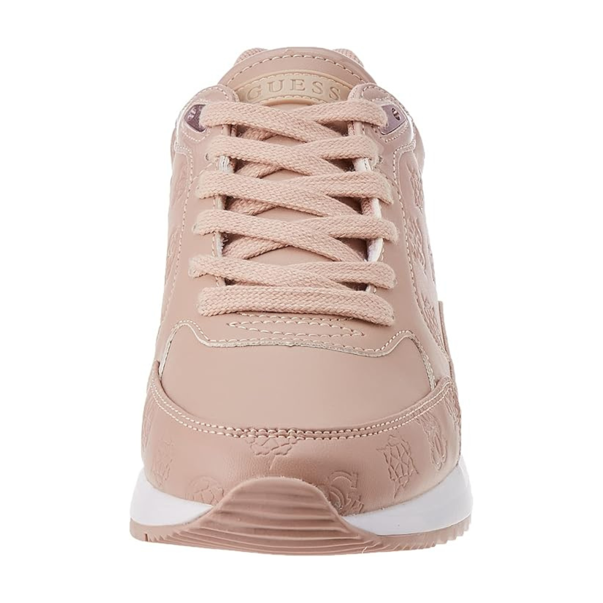 Guess Moxea 2 Blush Women’s Faux Leather Sneakers-PNK - Pink