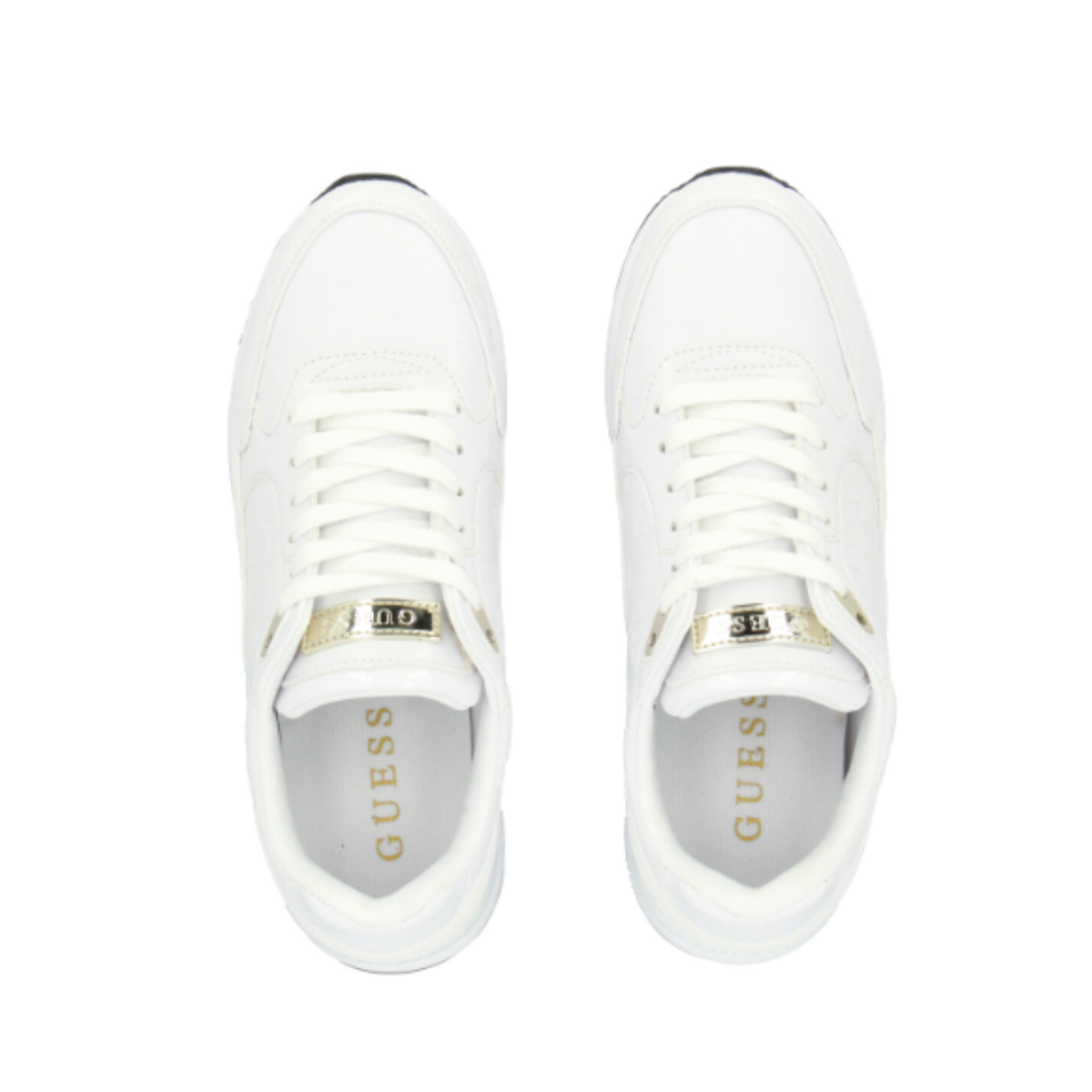 Guess Moxea 2 Blush Women’s Faux Leather Sneakers-WHT - White / 37