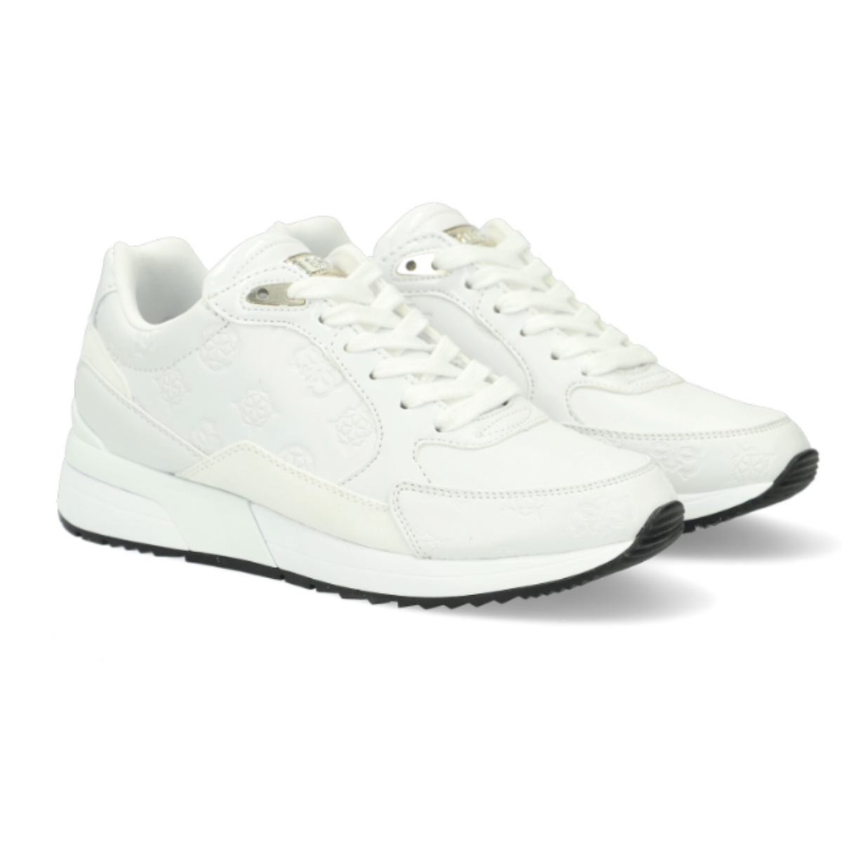 Guess Moxea 2 Blush Women’s Faux Leather Sneakers-WHT - White / 37