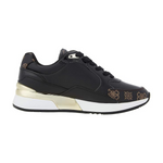 GUESS Moxea 4G Logo Sneakers - BLKGLD - Black / Gold / 37