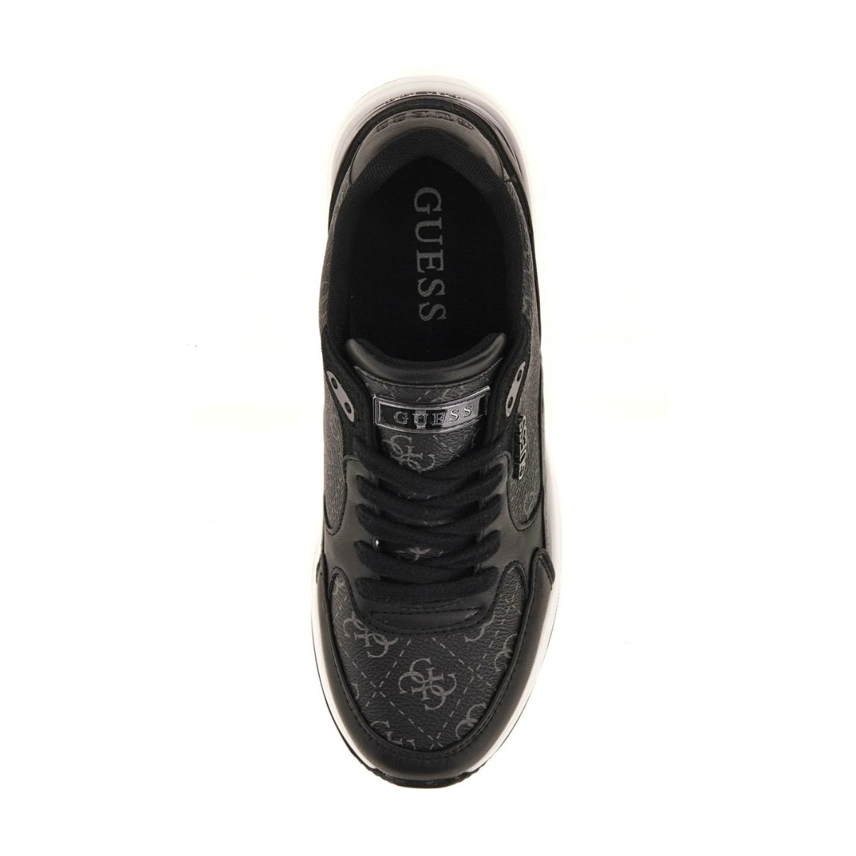 GUESS Moxea 4G Logo Sneakers - BLKSLV