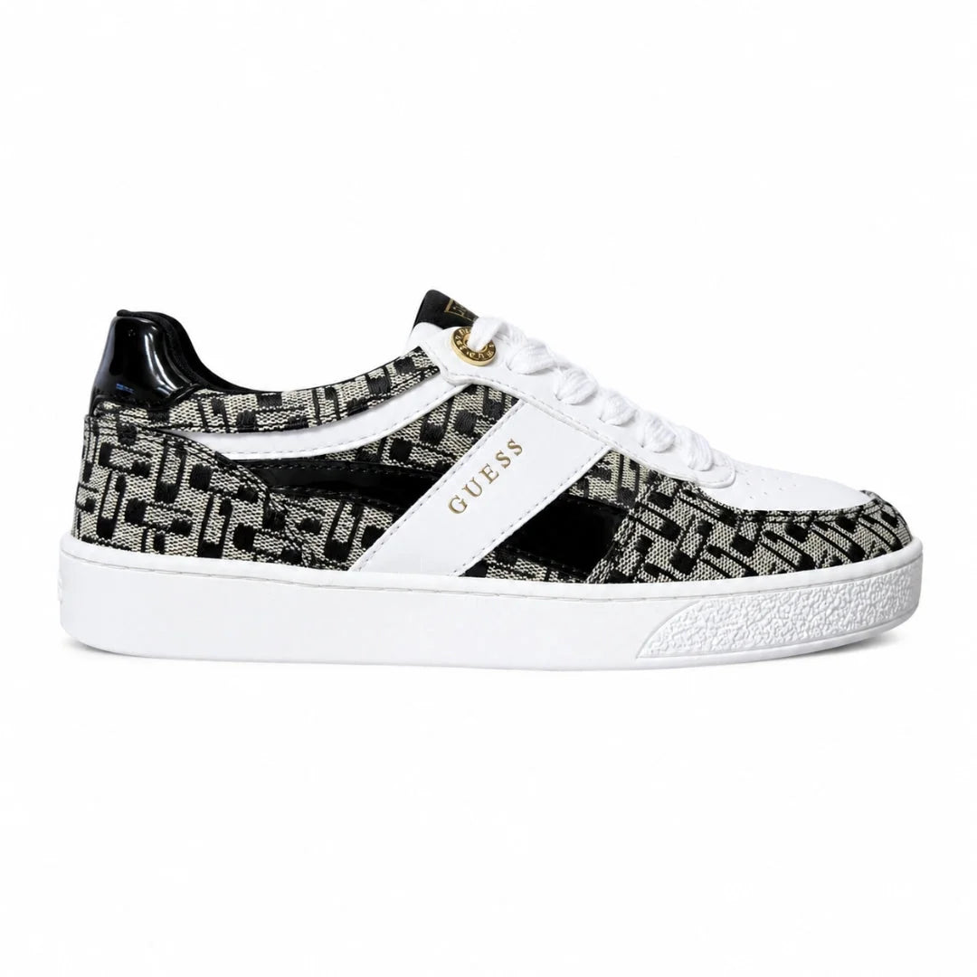 GUESS Naima Low-Top Sneakers Women - BLKWHT - Black-White / 35