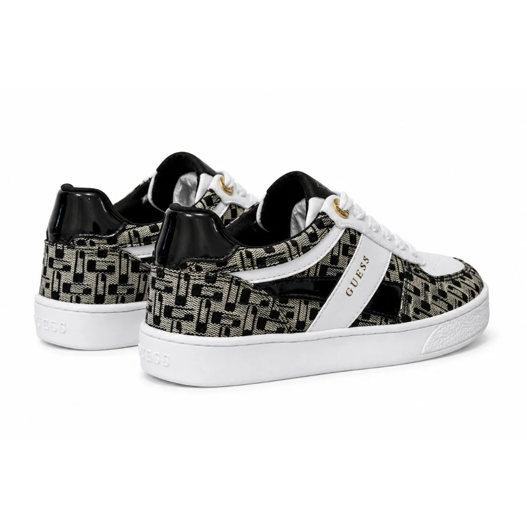 GUESS Naima Low-Top Sneakers Women - BLKWHT