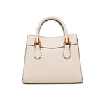GUESS Nell Mini Satchel Bag OFFWHT White