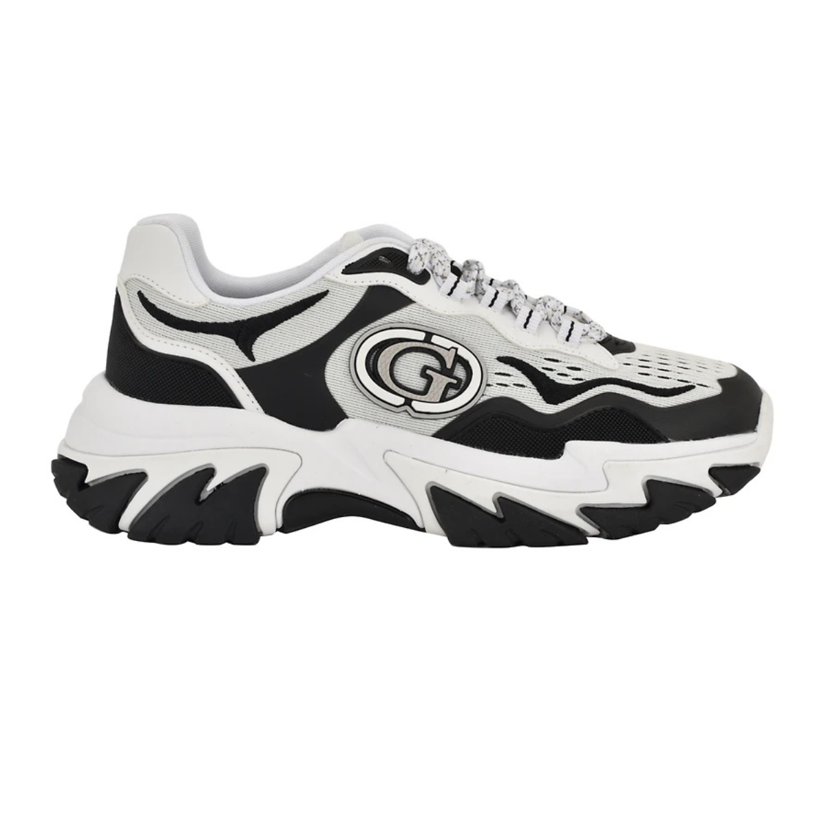 GUESS NENNZO Sneaker women-GRYBLK - Gray-Black / 36