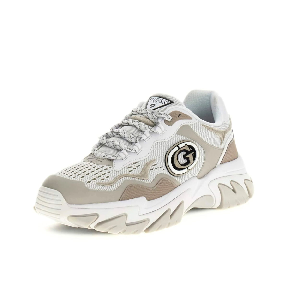 GUESS NENNZO Sneaker women-WHTBEG