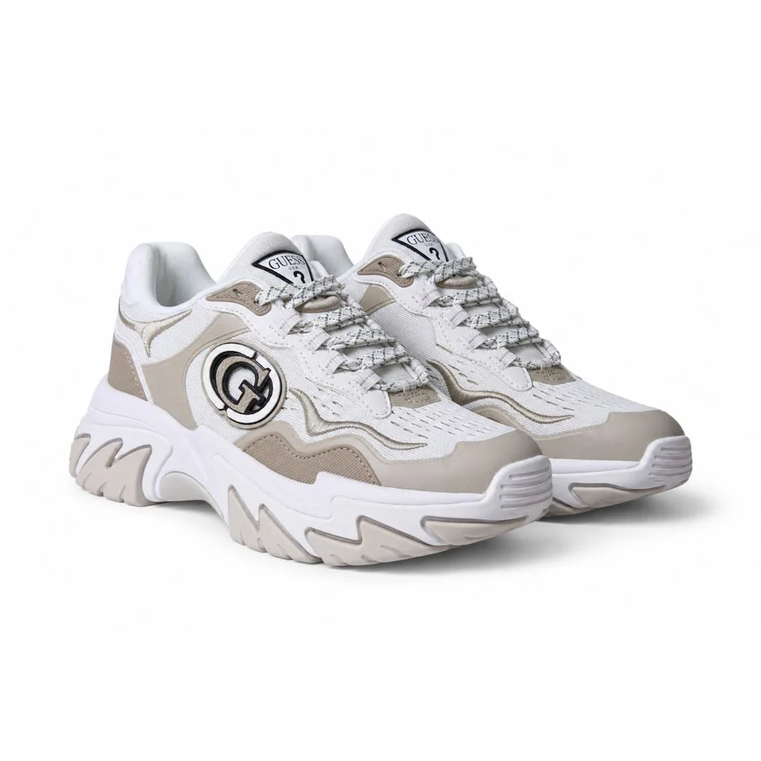 GUESS Nennzo Sneaker women-WHTBEG